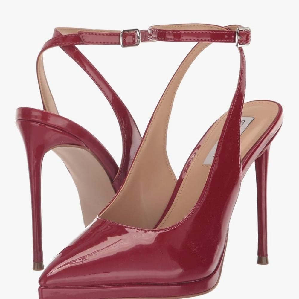 Steve Madden Red Stiletto Pump Heels